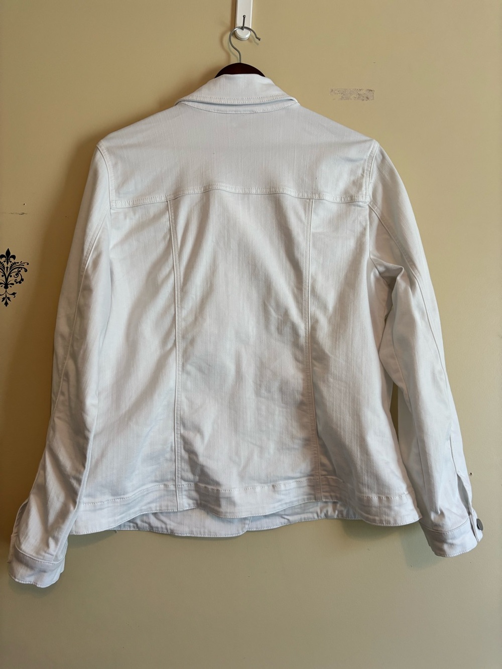 Chicos denim jacket size large Chicos size 2 - Picture 3 of 6